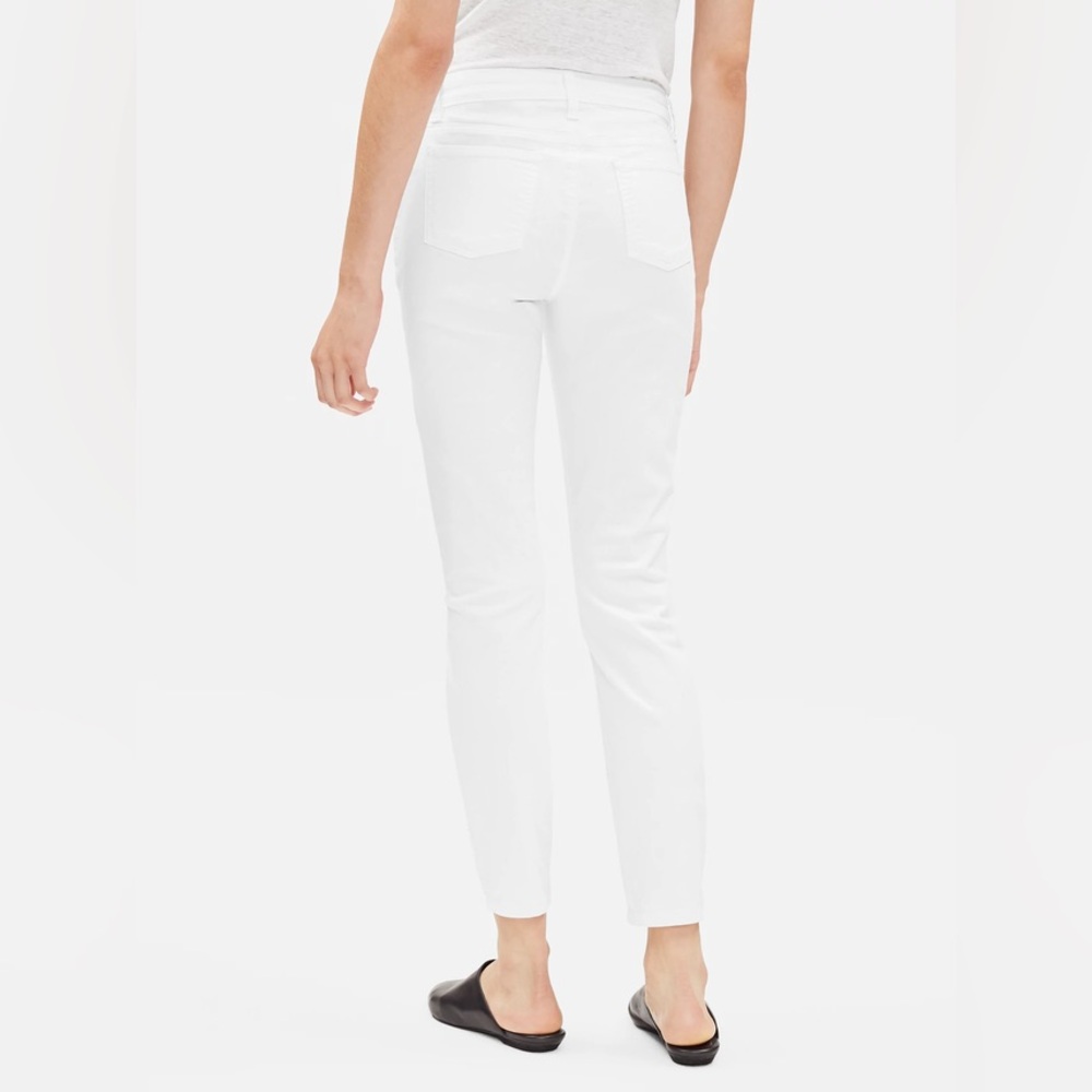 Eileen Fisher Organic Cotton Denim Slim Jean